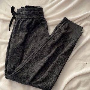 gray adidas workout sweatpants